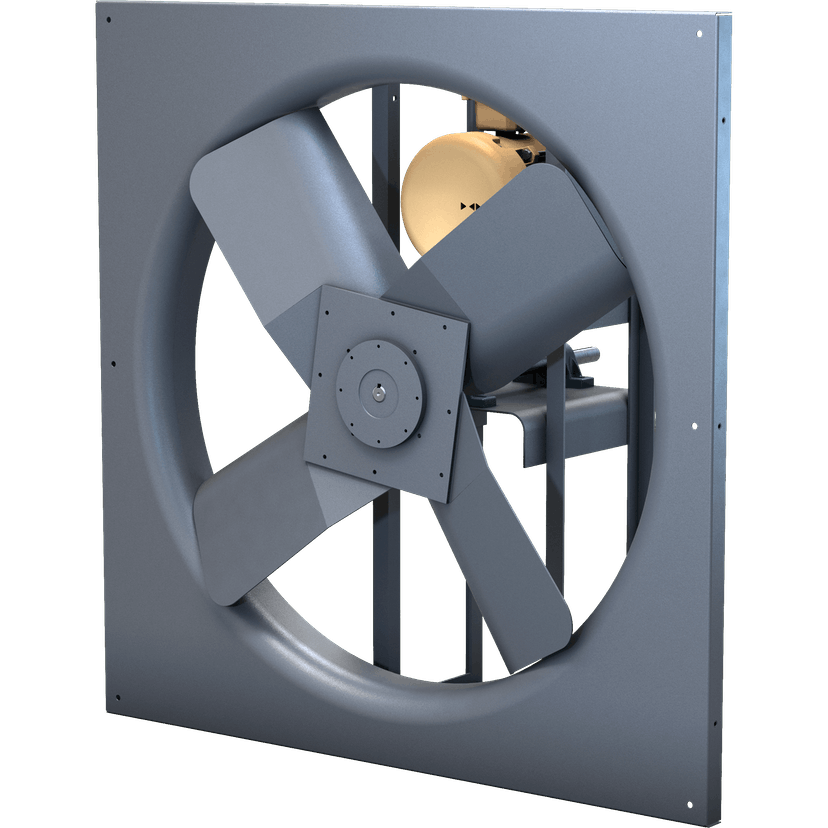 Wall propeller fan